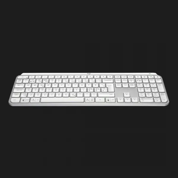 Клавіатура бездротова Logitech MX Keys S (Pale Gray) (UA)