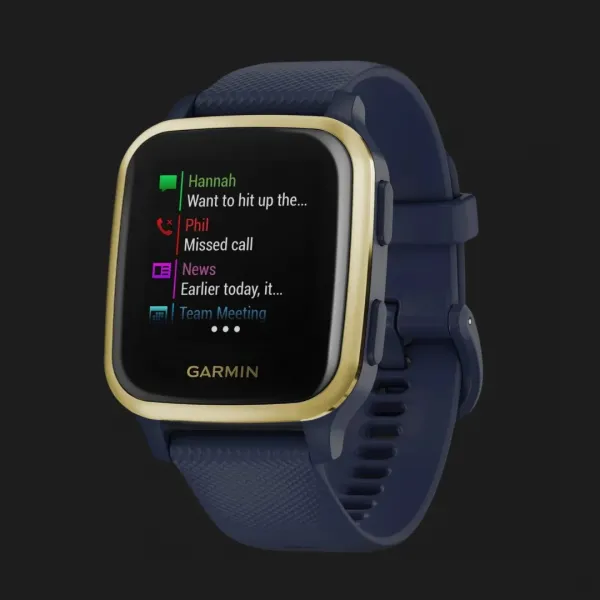 Garmin Venu Sq Music Edition Navy/Gold