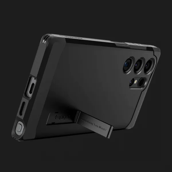 Чохол Spigen Tough Armor для Samsung Galaxy S24 Ultra (Black)
