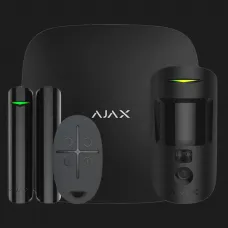Комплект охоронної сигналізації Ajax StarterKit Cam (Black)