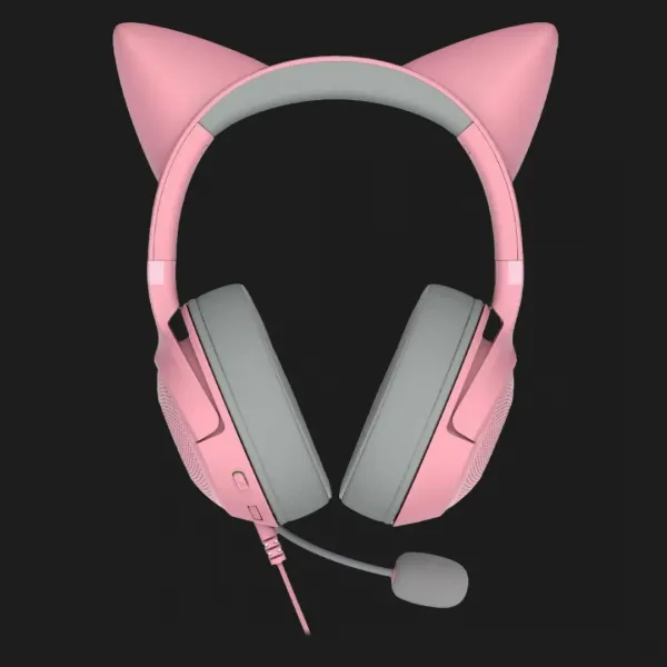Ігрова гарнітура RAZER Kraken Kitty V2 (Quartz) (RZ04-04730200-R3M1) (UA)