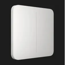 Вимикач двоклавішний Ajax LightSwitch (White)