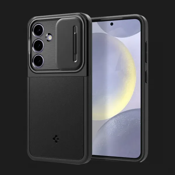 Чохол Spigen Optik Armor для Samsung Galaxy S24 (Black)