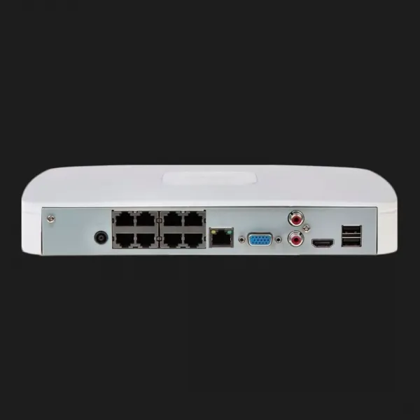 Відеореєстратор Dahua DHI-NVR2108-8P-I2 (8 каналів) (White)