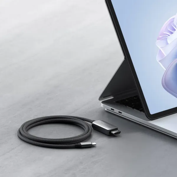 Кабель Satechi USB-C to HDMI 2.1 8K (1.8 m) (ST-YH8KCM) (Space Gray)