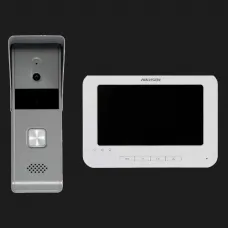 Комплект відеодомофону Hikvision DS-KIS203T (White)