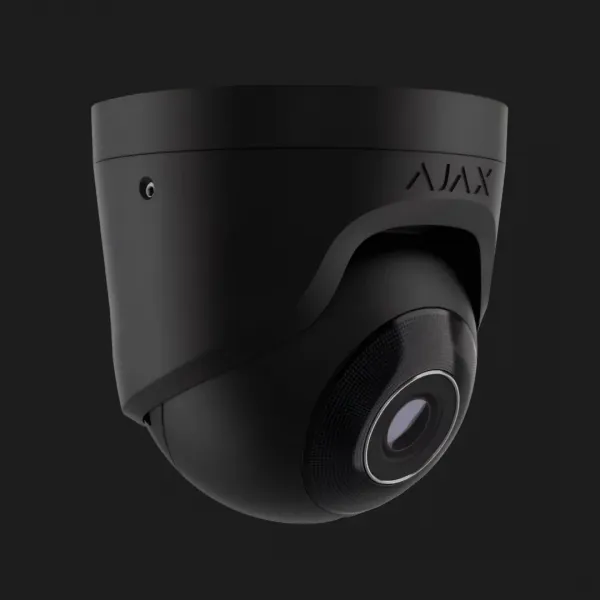 IP камера дротова Ajax TurretCam, 8 мп, 2,8 мм (Black)