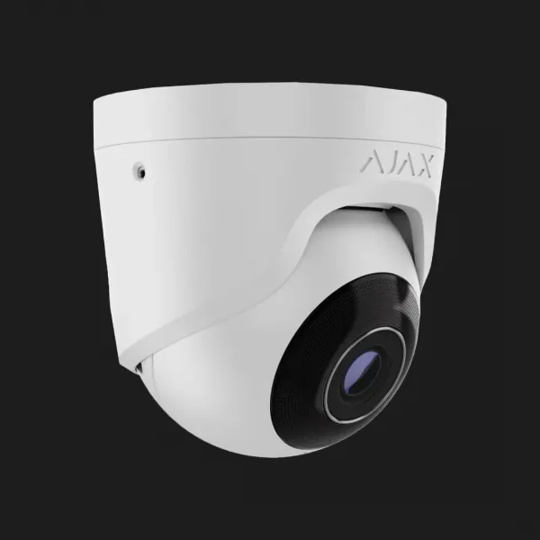 IP камера дротова Ajax TurretCam, 8 мп, 4 мм (White)