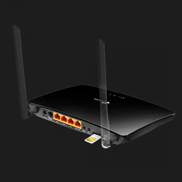 Маршрутизатор TP-LINK TL-MR6400 N300, 4G/LTE (Black)