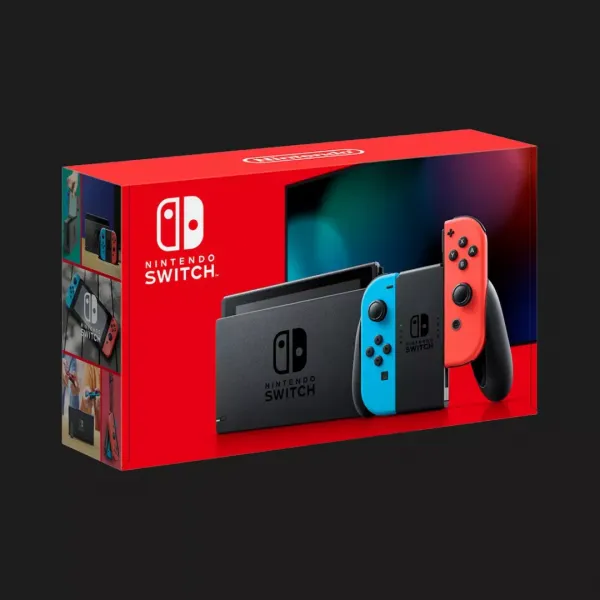 Ігрова приставка Nintendo Switch (Neon Blue/Red) (UA)