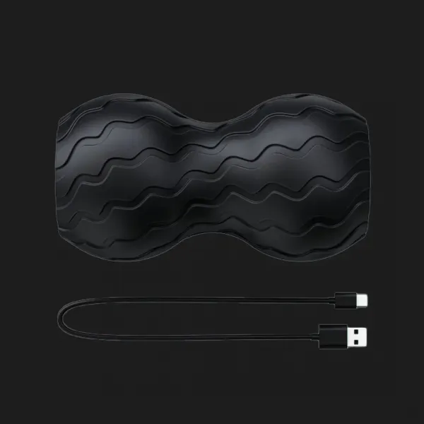 Вібруючий масажний ролер Theragun Wave Duo
