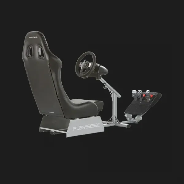 Кокпіт із кріпленням для керма та педалей Playseat Evolution (Black) (UA)