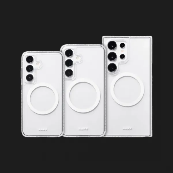Чохол-накладка LAUT HUEX with MagSafe для Samsung Galaxy S24 (Crystal)