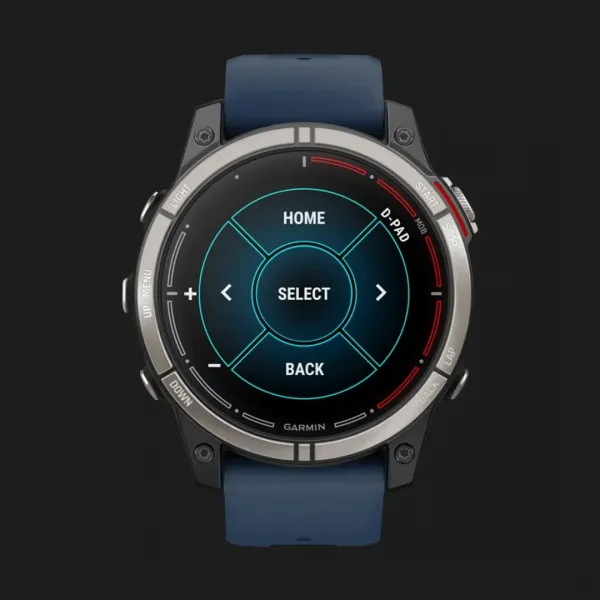 Garmin Quatix 7 Pro AMOLED Edition Marine GPS Smartwatch with Captain Blue Band