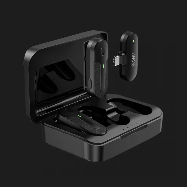 Бездротовий петличний мікрофон WIWU mini Wi-WM002 (with Type-C)