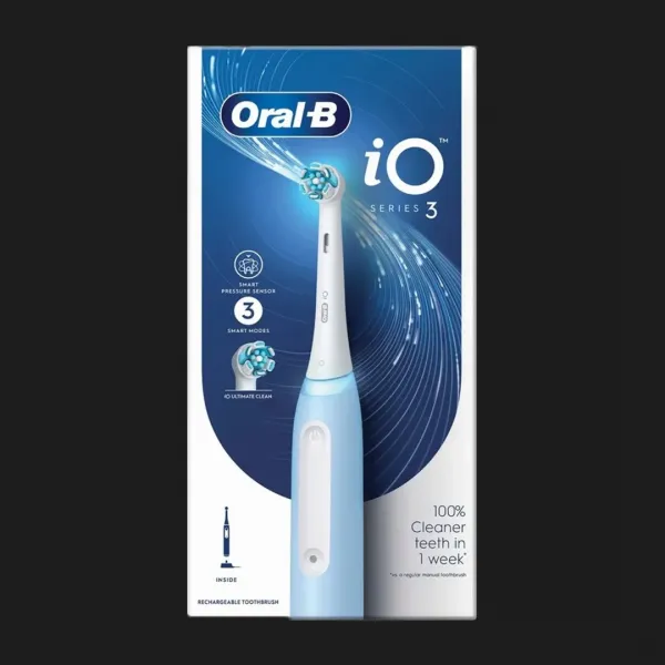 Зубна електрощітка BRAUN Oral-B iO Series 3 (Ice Blue)