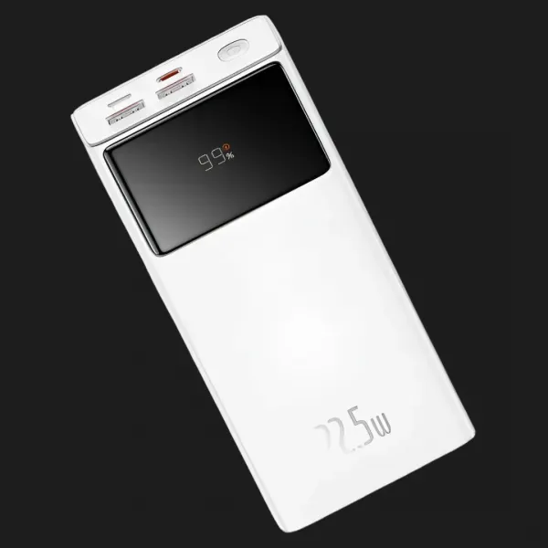 Power Bank Baseus Star-Lord Digital Display Fast Charge 22.5W 20000mAh (White)