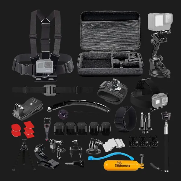 Набір аксесуарів для екшн камери 50 в 1 для GoPro