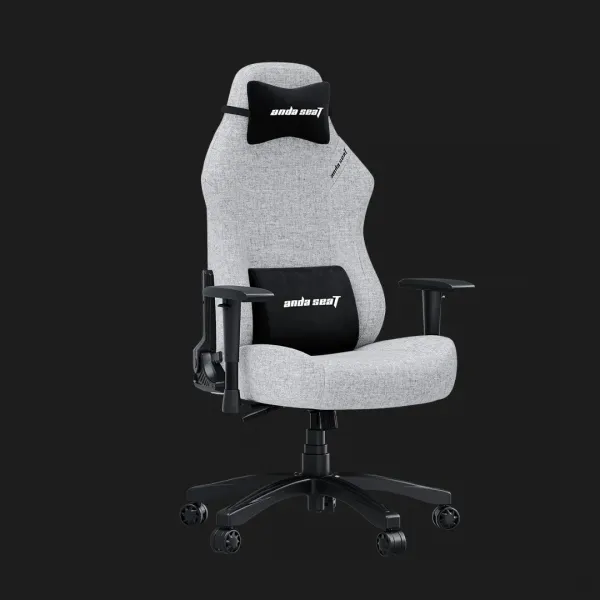 Крісло ігрове Anda Seat Luna Size L (Grey Fabric) (UA)