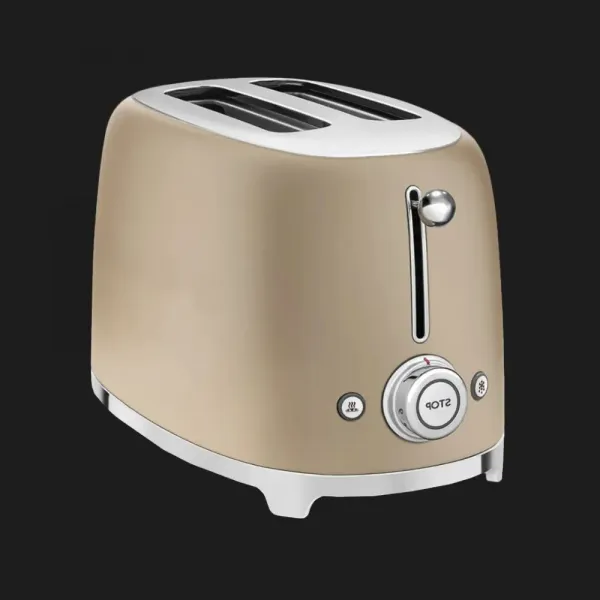 Тостер SMEG (Matte Champagne)