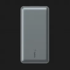Зарядний пристрій Power Bank Belkin 20000mAh, 15W, Dual USB-A, USB-C (Gray)