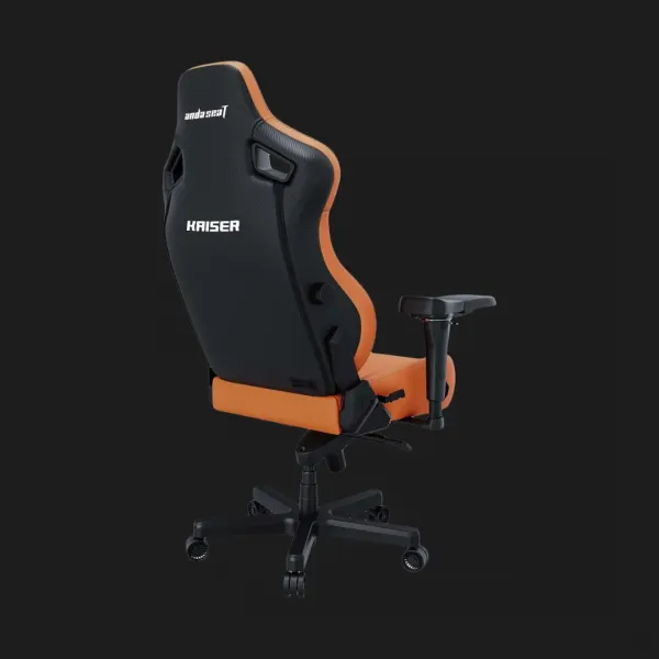 Крісло ігрове Anda Seat Kaiser 4 Size XL Premium PVC (Orange) (UA)