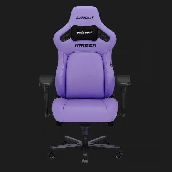 Крісло ігрове Anda Seat Kaiser 4 Size XL Premium PVC (Purple) (UA)