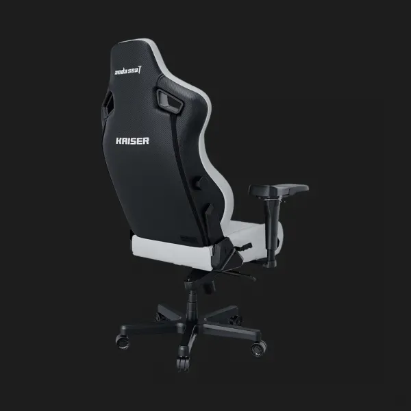 Крісло ігрове Anda Seat Kaiser 4 Size XL Premium PVC (White) (UA)