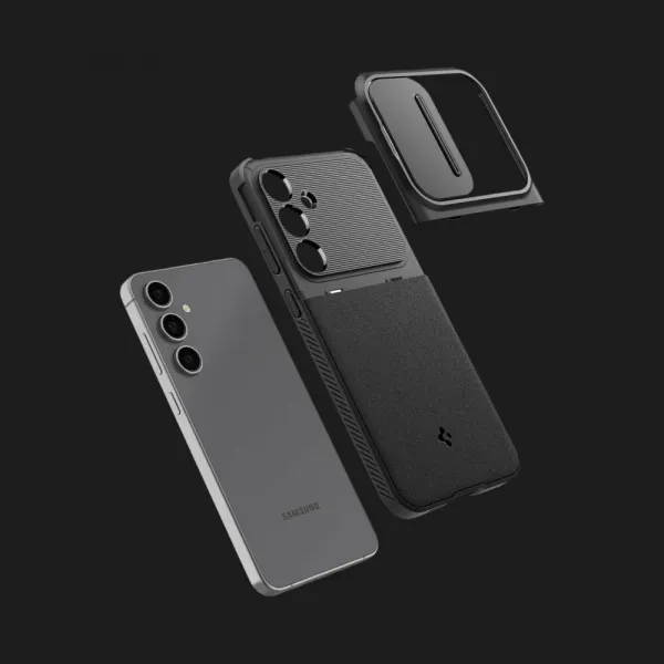 Чохол Spigen Optik Armor для Samsung Galaxy S24 FE (Black)