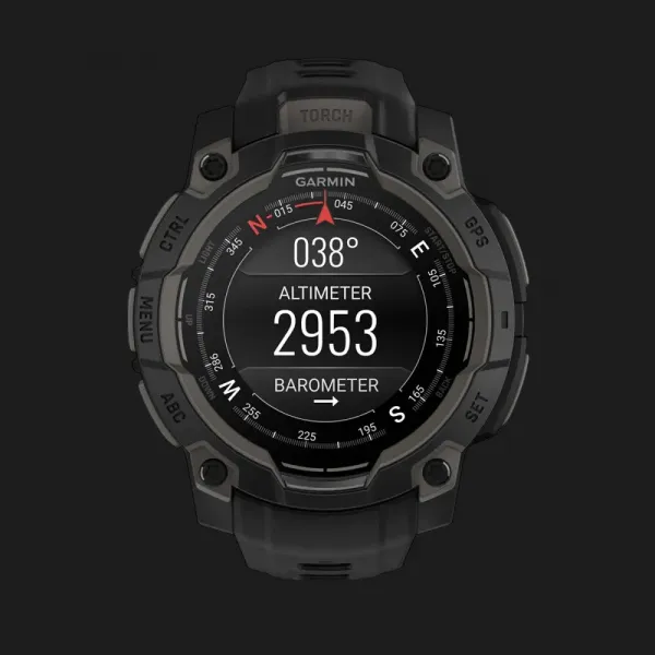 Garmin Instinct 3 45mm AMOLED Black with Black Band