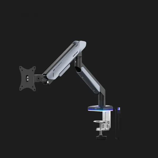 Настільне кріплення для монітора Anda Seat Stealth PRO II RGB 17”-42” (Titanium) (UA)
