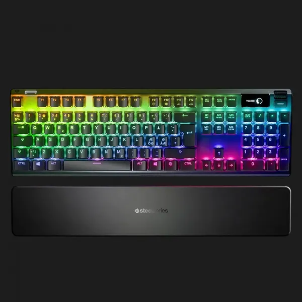 Ігрова клавіатура SteelSeries Apex 7 Blue Switch (Black) (UA)