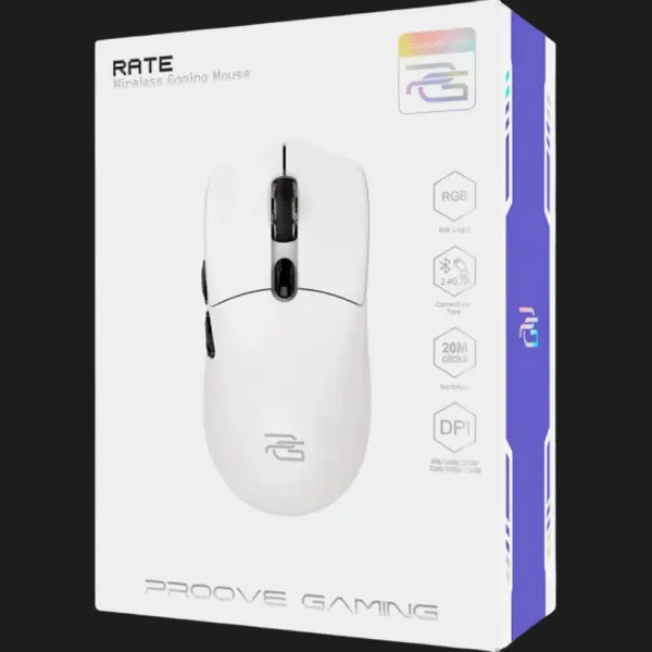 Ігрова миша Proove Gaming Rate (White) (UA)