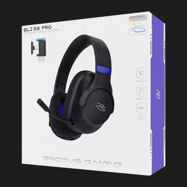 Ігрова гарнітура Proove Gaming Bliss Pro (Black)