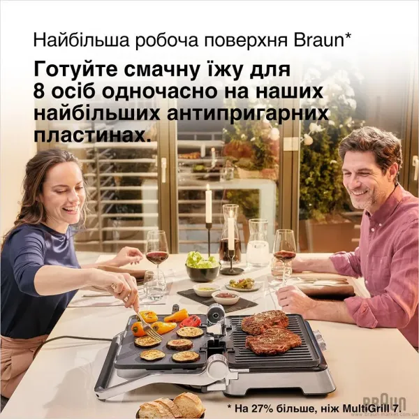 Гриль Braun MultiGrill 9 CG 9043