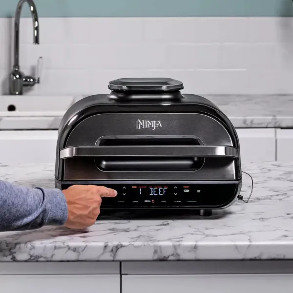Гриль Ninja Foodi MAX Health MultiGrill & Air Fryer з Сooking probe AG551EU