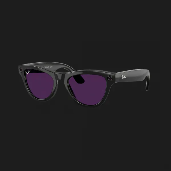 Смарт-окуляри Ray-Ban Meta Skyler Shiny Black/Amethyst Transitions (RW4010 601/CH 52-20) (M)