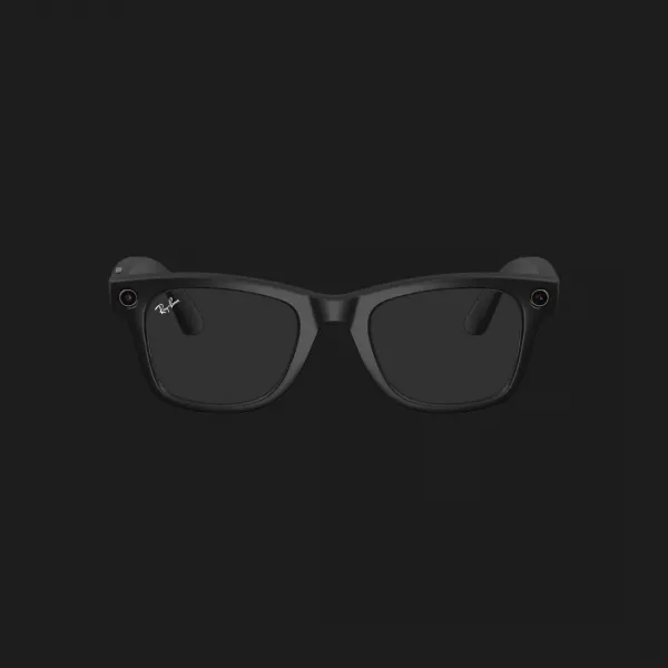 Смарт-окуляри Ray-Ban Meta Wayfarer Large Matte Black/Clear to Graphite Green Transitions (RW4008 601S1M 53-22) (L)