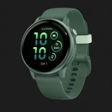 Garmin Vivoactive 6 Metallic Jasper Green with Jasper Green Band