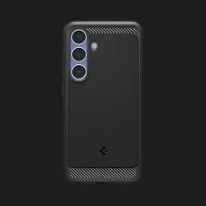Чохол Spigen Rugged Armor MagSafe для Samsung Galaxy S25 (Matte Black)