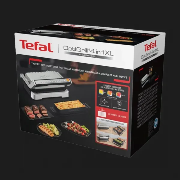Гриль Tefal OptiGrill 4in1 XL GC784D30