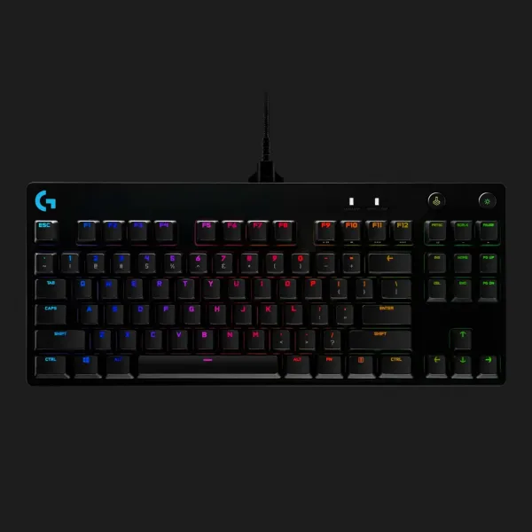 Клавіатура ігрова Logitech G PRO TKL Corded Mechanical Gaming (Black) (EU)