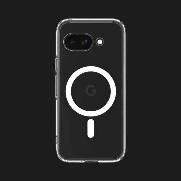 Чохол Spigen Ultra Hybrid MagSafe для Google Pixel 9а (Clear White)