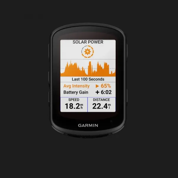 Велокомпʼютер Garmin Edge 840 Solar (010-02695-20/21)