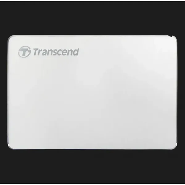 Портативний жорсткий диск Transcend 1TB USB 3.1 Type-C StoreJet 25C3S (Silver)