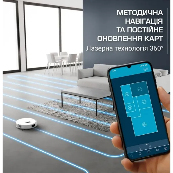 Робот-пилосос Rowenta X-Plorer Serie 140 Total Care (White)