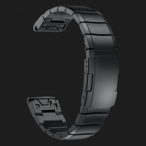 Ремінець Metal Strap для Garmin 26 mm (Black)