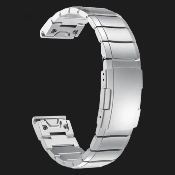 Ремінець Metal Strap для Garmin 22 mm (Silver)