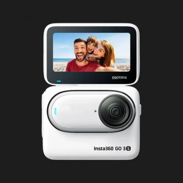 Екшн-камера Insta360 GO 3S 4K Standard Bundle 64GB (Arctic White)