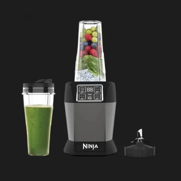 Блендер стаціонарний Ninja Personal with Auto-IQ (Black/Gray)
